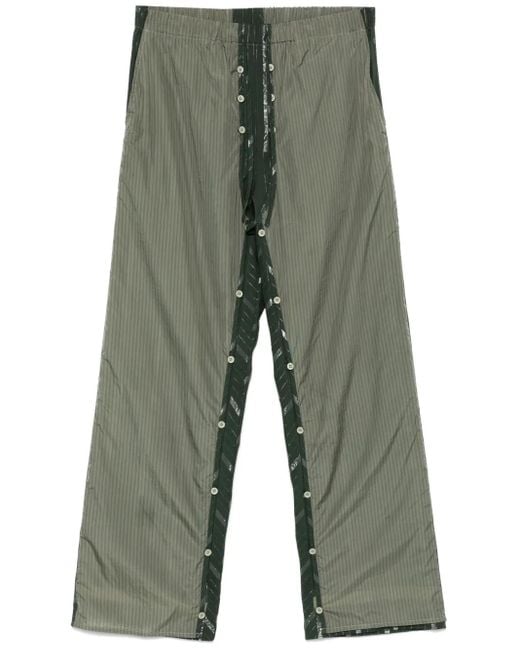 Craig Green Green Layered Shell Trousers for men