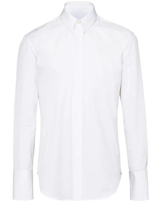 Ferragamo Button-Down Overhemd in het White voor heren