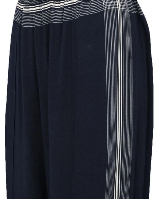 Vince Blue Elasticated-Waist Trousers