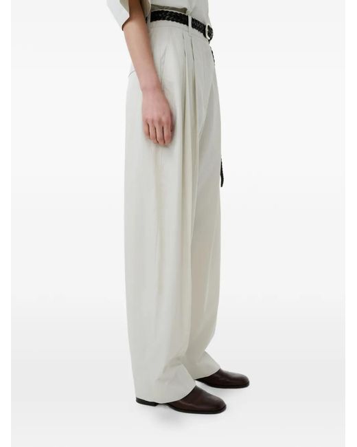 Studio Nicholson White Acuna Trousers