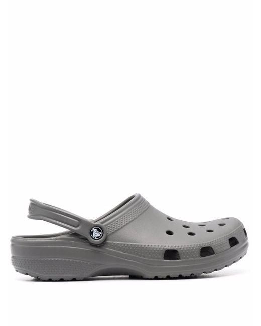 Crocs™ Chunky Slip-on Sandals in Grey (Gray) for Men - Lyst