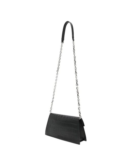 McQueen White Skull Mini Shoulder Bag