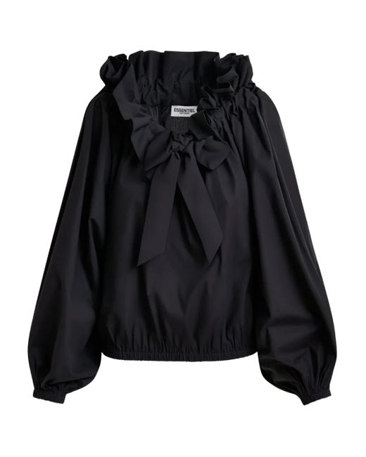 Essentiel Antwerp Haquiri ブラウス Black