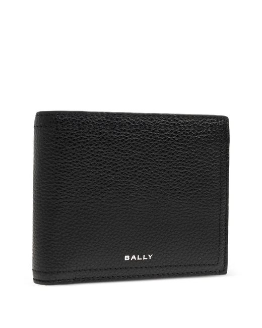 Bally Black Capitol Textured Wallet for men