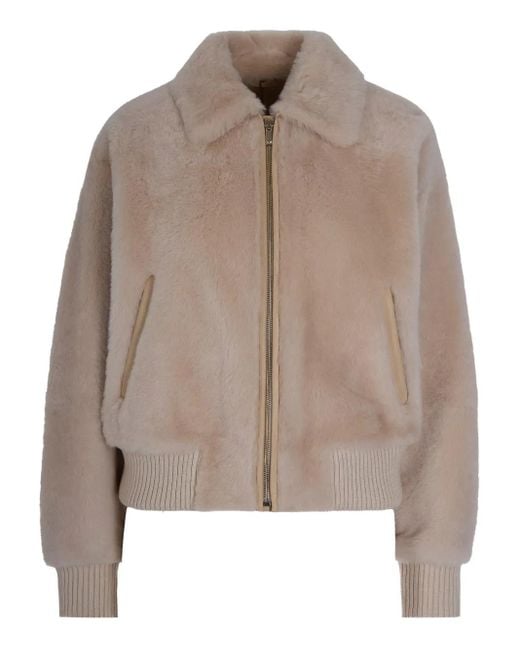 Chaqueta Alora Con Cremallera Max Mara de color Brown
