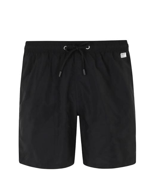 Mc2 Saint Barth Black Lighting Swim Shorts for men