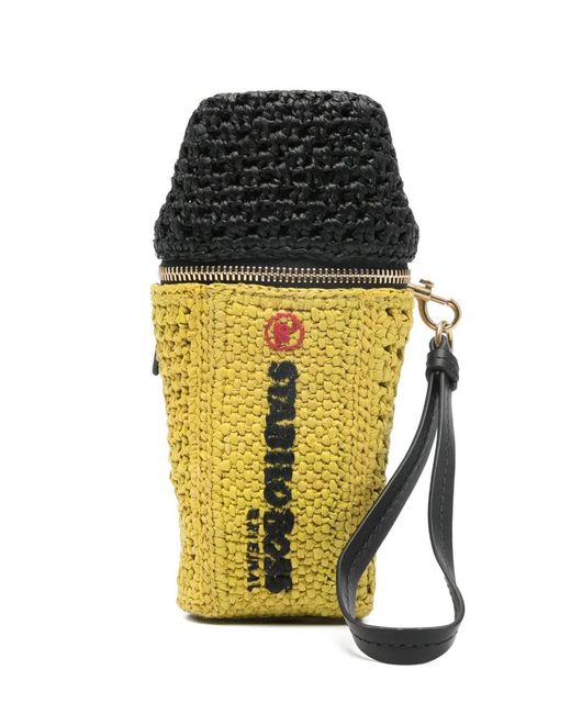 Anya Hindmarch Yellow Stabilo Boss Original Zip Coin Purse Charm