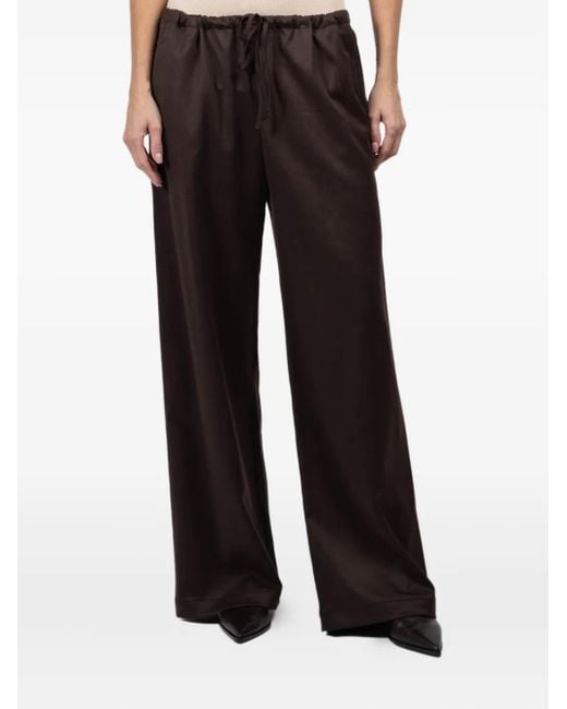 Pantalones Gemma con cordones SABLYN de color Black