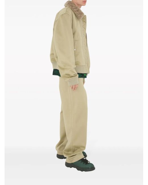 Burberry Natural Cf7 Trousers for men