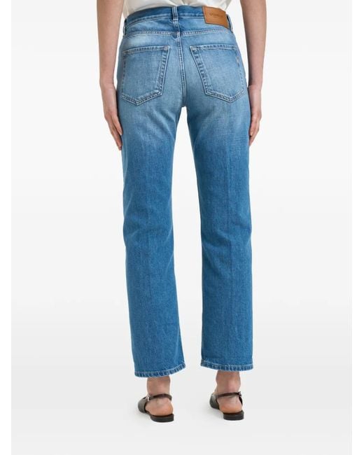 Dondup Blue Jean Icon À Effet Délavé