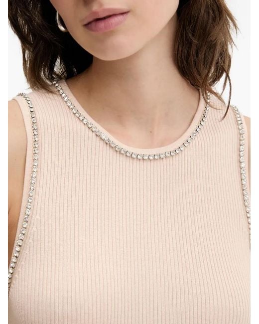 From Future Natural Sleeveless Dress