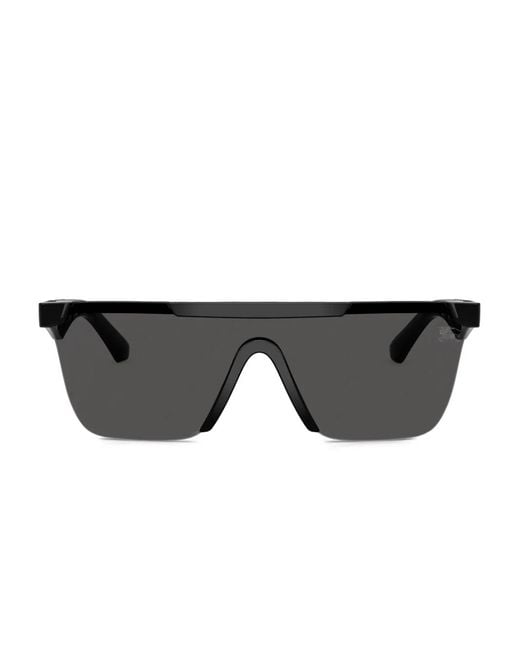 Burberry Black Logo-Print Sunglasses
