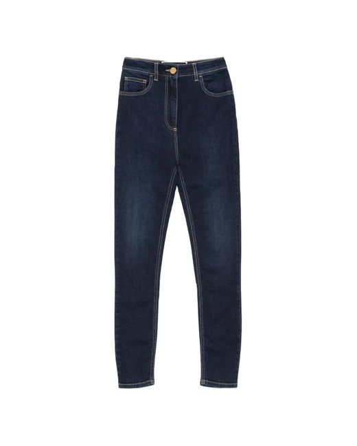 Elisabetta Franchi Blue Skinny Jeans