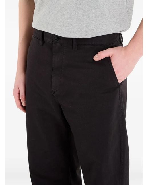 Gap Black Belt-Loops Trousers for men