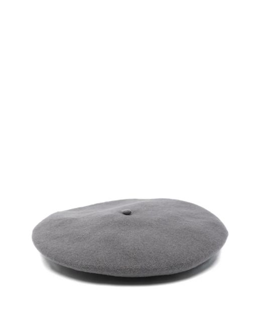 Emporio Armani デコラティブ ベレー帽 Gray