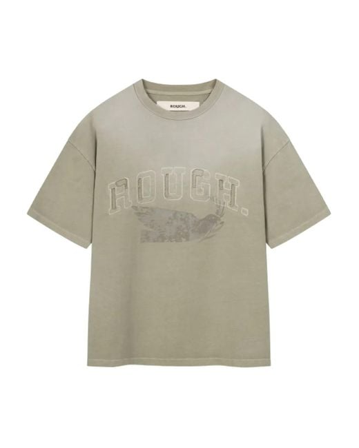 ROUGH Gray Aged Bird T-Shirt for men
