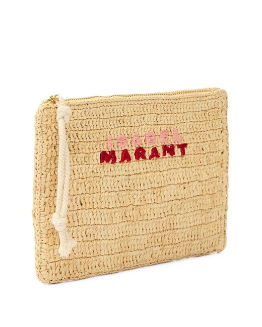 Isabel Marant Natural Praia Clutch