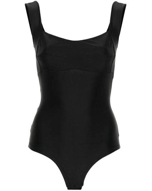Atu Body Couture スクエアネック ボディスーツ Black