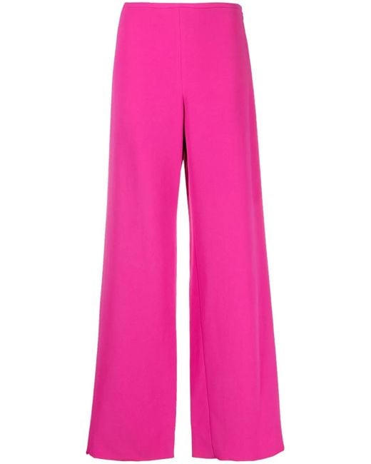 Emporio Armani Pink Cady Trousers