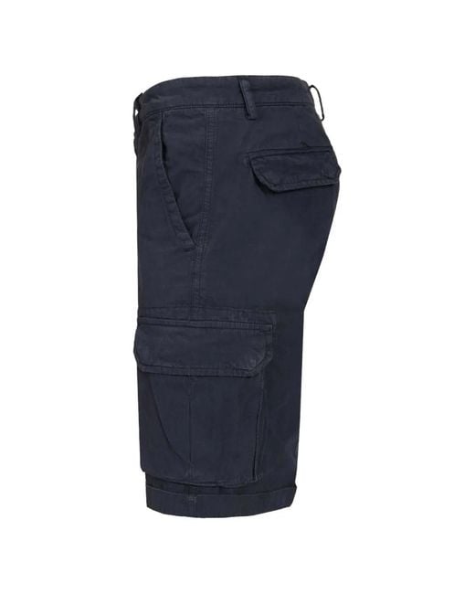 Al Duca D'aosta Blue Short À Poches Cargo for men
