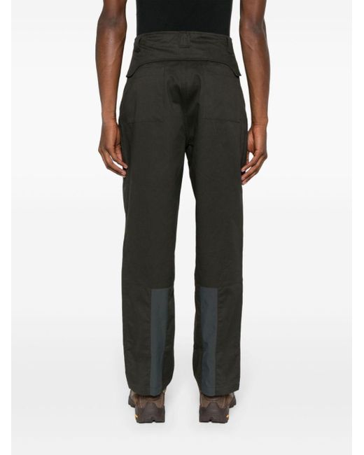 Pantalones rectos Folded Belt GR10K de hombre de color Black