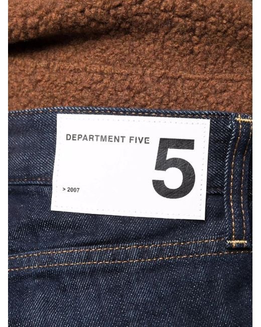 Vaqueros Kate con efecto lavado Department 5 de hombre de color Blue