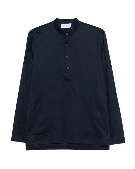 Tokyo Blue Buttoned Polo Shirt for men