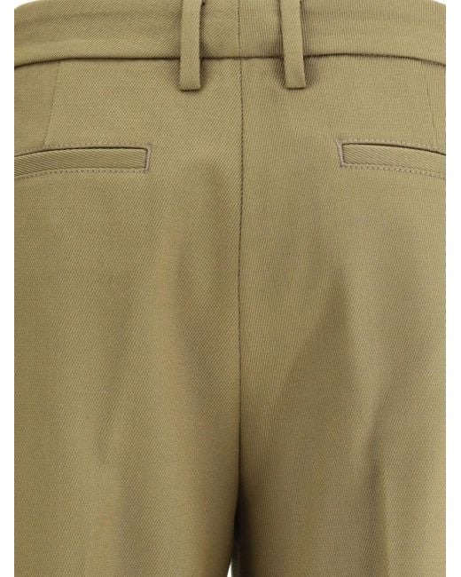 True Royal Green Straight-Leg Trousers