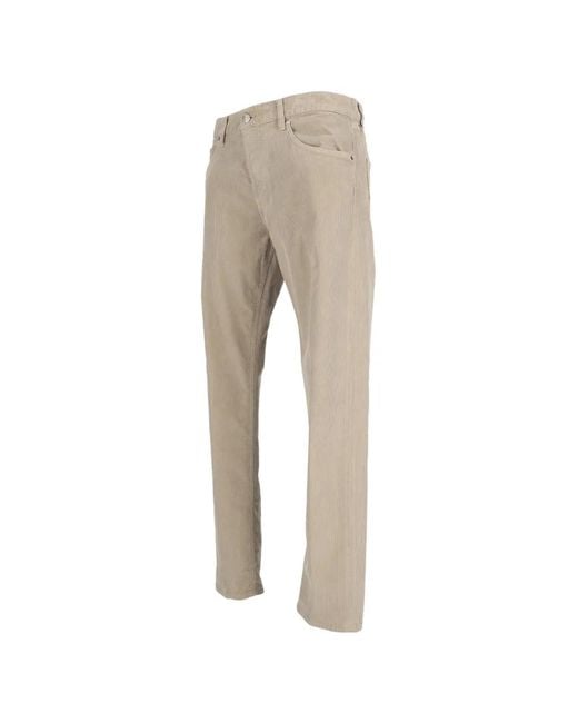 Dondup Natural Icon Corduroy Straight-Leg Trousers for men