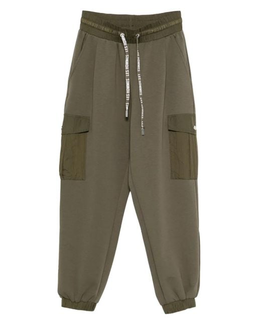 Les Hommes Hose mit aufgesetzter Tasche in Green für Herren