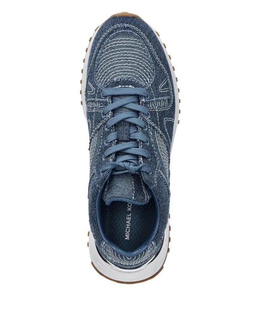 MICHAEL Michael Kors Blue Panelled Sneakers
