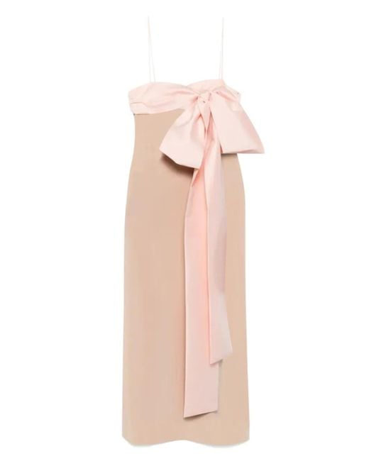 BERNADETTE Pink Bart Maxi Dress