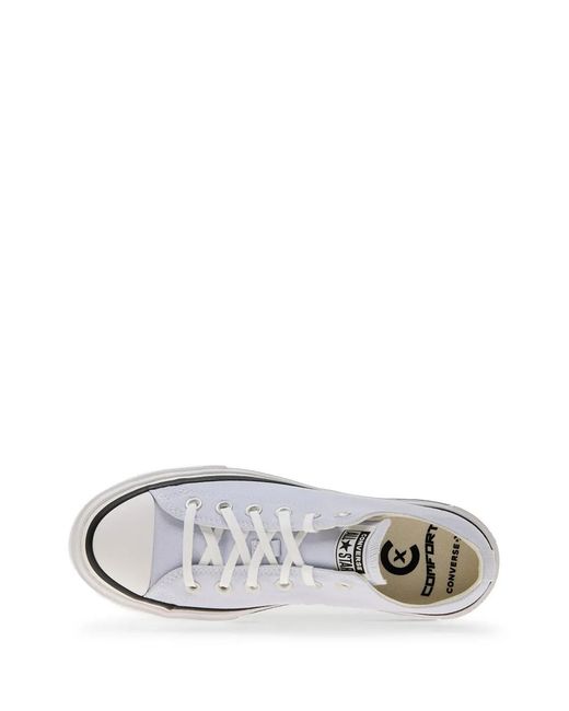 Converse White Lift Ox Double Stack Sneakers