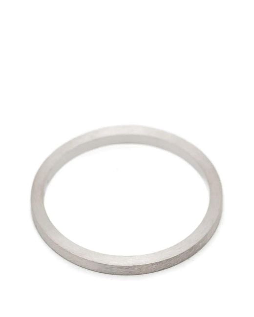 Le Gramme White Ribbon Ring