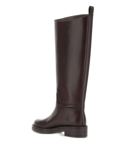 Stuart Weitzman Brown "Celia Riding" Boots