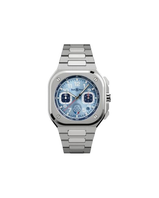 Bell & Ross Blue Br-05 Chrono Patrouille De France 42Mm for men