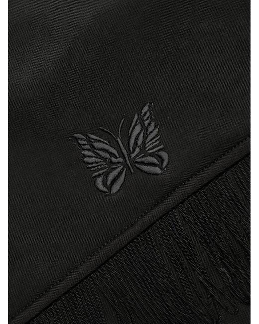 Needles Black Fringe Track Jacket for men