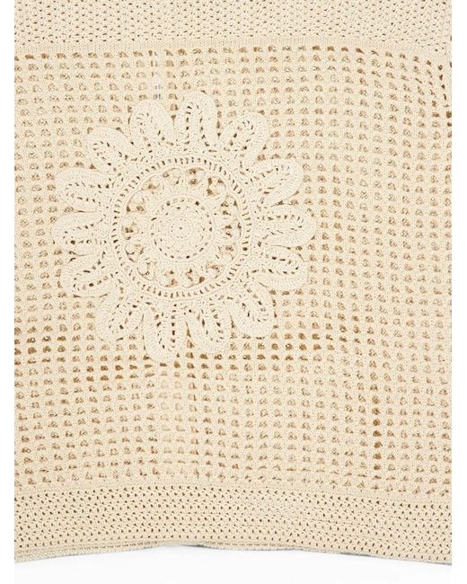 Escvdo Natural Solar Hand-Knitted Cotton Shirt