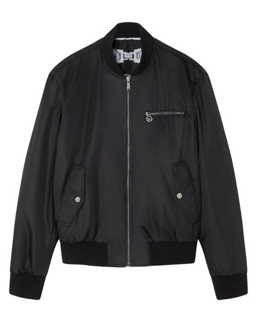 Versace Black Coats for men