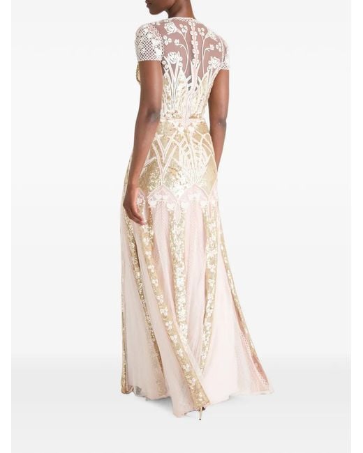 Temperley London Natural Cabira Gown