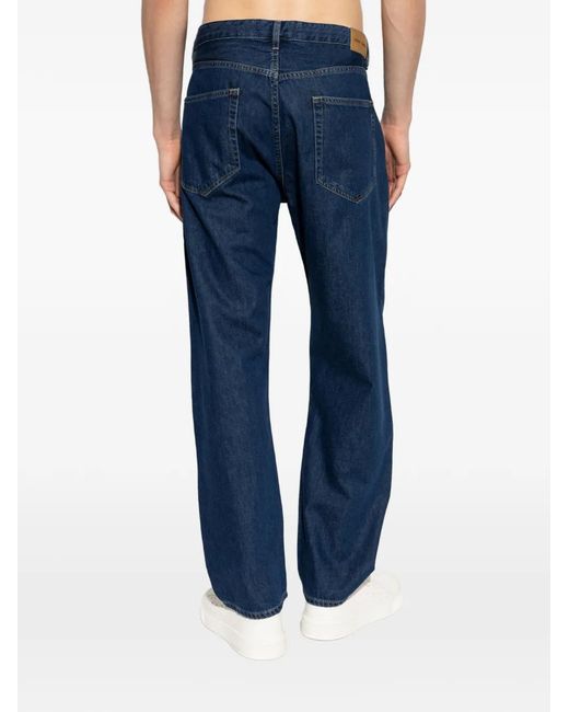 Samsøe & Samsøe Blue Saroger Pleated Jeans for men