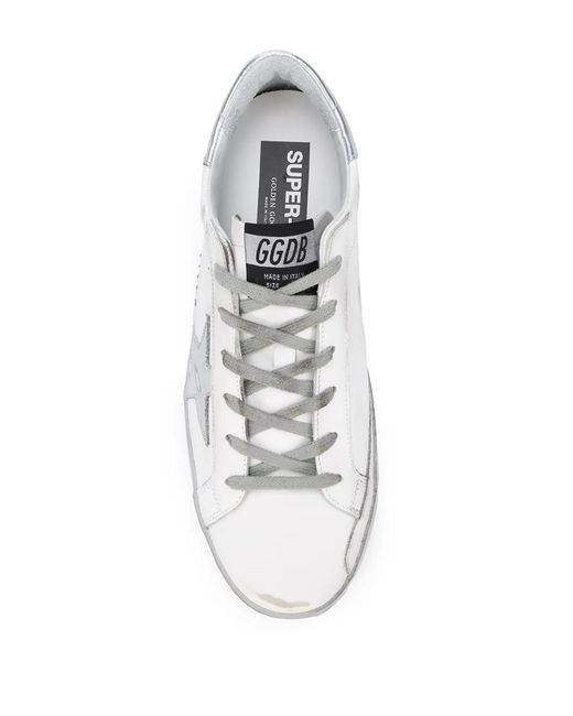 Golden Goose Deluxe Brand White Superstar Low-top Sneakers