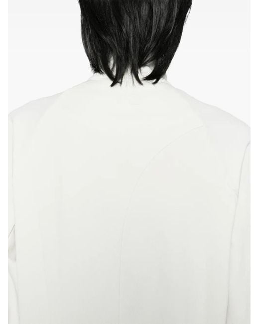 Y-3 White Jogging Jacket