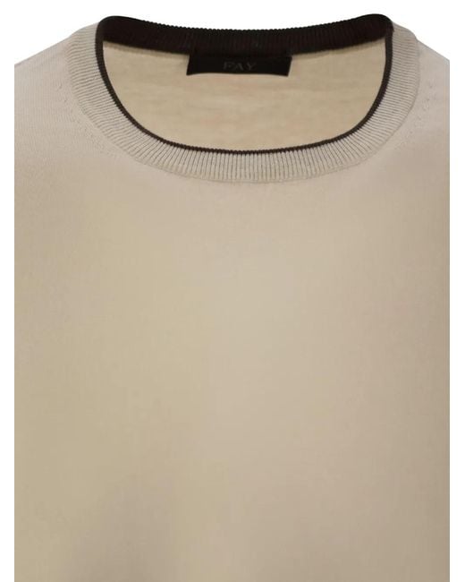 Pull À Logo Fay pour homme en coloris Natural