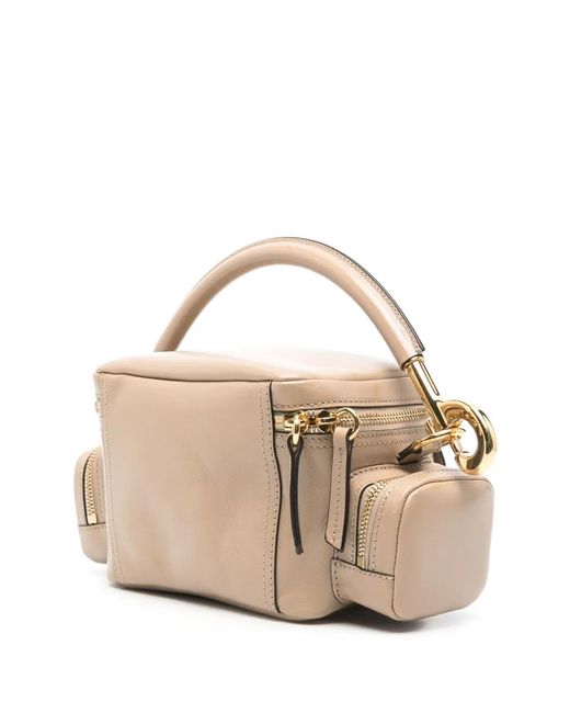 Chloé Natural Small Camera Crossbody Bag