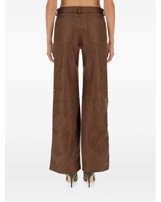 Baum und Pferdgarten Brown Nadene Belted-Waist Trousers