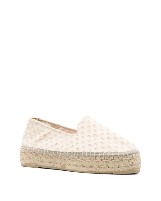 Manebí Natural Textured Espadrilles