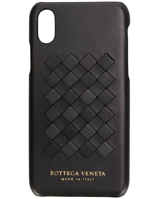 Bottega Veneta Gray Woven Logo Iphone X Case