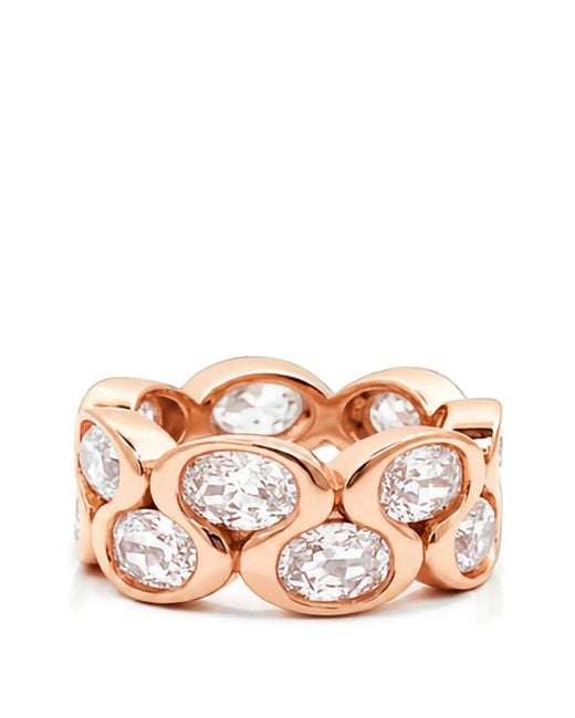 Di Volpe Pink Dinamismo Sapphire Band Ring