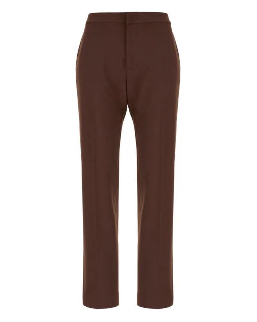 Fabiana Filippi Brown Tailored Trousers